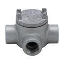 GUAT24 - Crouse-Hinds Condulet GUA Conduit Outlet Box with Cover, 3/4 Inch Hub, Feraloy Iron Alloy - Essential Electric Supply