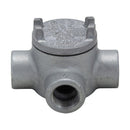 GUAT24 - Crouse-Hinds Condulet GUA Conduit Outlet Box with Cover, 3/4 Inch Hub, Feraloy Iron Alloy - Essential Electric Supply