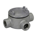 GUAT26 - Crouse-Hinds 3/4" T-Shape Conduit Outlet Box, Feraloy Iron Alloy, 3" Cover Opening, NEMA 3 4 7 9, Hazardous Location Rated - Essential Electric Supply