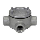 GUAT26 - Crouse-Hinds 3/4" T-Shape Conduit Outlet Box, Feraloy Iron Alloy, 3" Cover Opening, NEMA 3 4 7 9, Hazardous Location Rated - Essential Electric Supply
