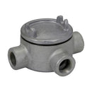 GUAT26 - Crouse-Hinds 3/4" T-Shape Conduit Outlet Box, Feraloy Iron Alloy, 3" Cover Opening, NEMA 3 4 7 9, Hazardous Location Rated - Essential Electric Supply