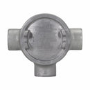 GUAT26SA - Crouse-Hinds GUA Series Conduit Outlet Box 3" Cover Opening Copper-Free Aluminum T-Shape 3/4" - Essential Electric Supply