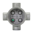 GUAX260 - Crouse-Hinds 3/4 Inch X Shape Conduit Outlet Body Feraloy Iron Alloy - Essential Electric Supply