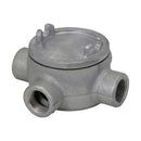GUAX49 - Crouse-Hinds Conduit Outlet Box 1-1/4" Trade Size Feraloy Iron Alloy X Shape - Essential Electric Supply