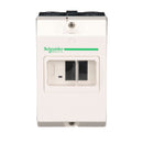 GV2MC02 - Square D TeSys GV2 Motor Starter Enclosure, Surface Mount, IP55 Rated, Polycarbonate - Essential Electric Supply