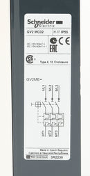 GV2MC02 Square D TeSys GV2 Motor Starter - Essential Electric Supply