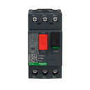 GV2ME05 - Square D TeSys GV2 Manual Motor Starter, 3-Pole, 0.63-1A, 600-690VAC, Thermal Magnetic Trip, DIN Rail Mount, IP20, Pushbutton Control, UL/CSA Certified - Essential Electric Supply