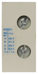 H20213 Cutler-Hammer Freedom Heater Coil Pack Electrical Supply 45.7-62.1A NEMA/IEC Standard Trip Class 20 - Essential Electric Supply