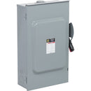 H324NRB - Square D 200A 240V 3-Pole Fusible Heavy Duty Safety Switch, Bolt-On Hub, 10kA SCCR, Galvannealed Steel - Essential Electric Supply