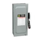 H361 - Square D Heavy Duty Fusible Safety Switch 30 Amp 600 Volt 3 Pole NEMA 1 - Essential Electric Supply
