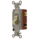 HBL1224I - Hubbell 20A 120-277VAC 4-Way Toggle Switch Industrial Grade Ivory - Essential Electric Supply