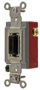 HBL1557L Hubbell Locking Switch Industrial-Grade SPDT 20A 120/277V AC - Essential Electric Supply