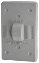 HBL1750 Hubbell PresSwitch 1-Gang Weatherproof Cover Wallplate - Essential Electric Supply