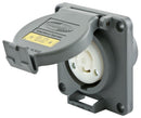 HBL2310SW Hubbell Twist-LockÂ® Receptacle 20A 125V 2-Pole 3-Wire NEMA L5-20R - Essential Electric Supply