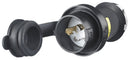 HBL2311SW Hubbell Twist-LockÂ® Male Plug 20A 125V 2-Pole 3-Wire Grounding Watertight - Essential Electric Supply