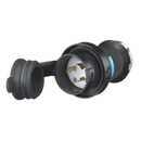 HBL2321SW - Hubbell 20A 250V 2-Pole 3-Wire Watertight Safety-Shroud Locking Male Plug L6-20P - Essential Electric Supply