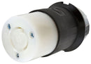 HBL2323 Hubbell Twist-LockÂ® Industrial Locking Device Female Connector 20A 250V 2-Pole 3-Wire NEMA L6-20R - Essential Electric Supply