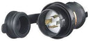 HBL2411SW Hubbell Twist-Lock Male Plug 20A 125/250V 3-Pole 4-Wire Grounding - Essential Electric Supply