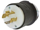 HBL2411 Hubbell Twist-LockÂ® Male Plug 20A 125/250V 3-Pole 4-Wire Grounding NEMA L14-20P - Essential Electric Supply