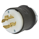 HBL2421 - Hubbell 20A 250VAC 3-Pole 4-Wire Twist-Lock Insulgrip Locking Plug NEMA L15-20P Industrial Grade - Essential Electric Supply