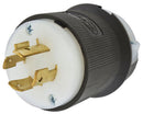 HBL2421 Hubbell Twist-LockÂ® Male Plug 20A 250V 3-Pole 4-Wire Grounding NEMA L15-20P - Essential Electric Supply