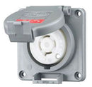 HBL2430SW Hubbell Twist-LockÂ® Receptacle 20A 3-Phase 480V 3-Pole 4-Wire NEMA L16-20R - Essential Electric Supply