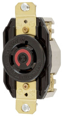 HBL2430 Hubbell Twist-LockÂ® Flush Receptacle 20A 3-Phase Delta 480V 3-Pole 4-Wire NEMA L16-20R - Essential Electric Supply