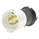 HBL2431S - Hubbell 20A 480VAC 3-Pole 4-Wire Locking Plug L16-20P Safety Shroud - Essential Electric Supply