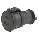HBL2433SW - Hubbell 20A 3-Pole 4-Wire Watertight Safety Shroud Connector Body 480V AC NEMA L16-20R - Essential Electric Supply