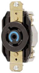 HBL2510 Hubbell Twist-LockÂ® Receptacle Industrial Flush 20A 3-Phase 120/208V 4-Pole 5-Wire NEMA L21-20R - Essential Electric Supply