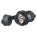 HBL2511SW - Hubbell 20A 3-Phase Wye 120/208V Watertight Safety Shroud Plug NEMA L21-20P - Essential Electric Supply