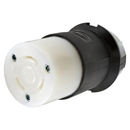 HBL2613 - Hubbell 30A 125V 2-Pole 3-Wire Grounding Cord Mount Locking Connector L5-30R Industrial Grade - Essential Electric Supply