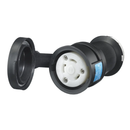 HBL2623SW - Hubbell 30A 250V 2-Pole 3-Wire Watertight Twist-Lock Safety-Shroud Connector NEMA L6-30R - Essential Electric Supply