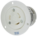 HBL2626 Hubbell Twist-LockÂ® Flanged Receptacle 30A 250V 2-Pole 3-Wire Grounding - Essential Electric Supply