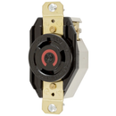 HBL2640 - Hubbell 30A 480V 2-Pole 3-Wire Twist-Lock Heavy Duty Flush Receptacle L8-30R - Essential Electric Supply