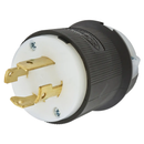 HBL2721 - Hubbell 30A 250VAC 3-Pole 4-Wire Twist-Lock® Industrial Grounding Plug L15-30P Nylon Cord Mount - Essential Electric Supply