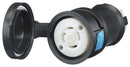 HBL2723SW Hubbell Twist-LockÂ® Connector Body 30A 3-Phase 250V 3-Pole 4-Wire Watertight - Essential Electric Supply