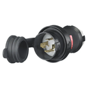 HBL2731SW - Hubbell 30A 480V 3-Pole 4-Wire Watertight Twist-Lock Safety-Shroud Male Plug NEMA L16-30P - Essential Electric Supply