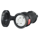 HBL2733SW - Hubbell 30A 480V 3-Pole 4-Wire Watertight Twist-Lock Female Connector, NEMA L16-30R - Essential Electric Supply