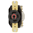 HBL2820 - Hubbell 30A 277/480V 4-Pole 5-Wire Twist-Lock Industrial Flush Receptacle NEMA L22-30R - Essential Electric Supply