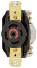 HBL2820 Hubbell Twist-LockÂ® Receptacle 30A 3-Phase 277/480V 4-Pole 5-Wire NEMA L22-30R - Essential Electric Supply