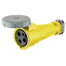 HBL320C4W - Hubbell 20A 125V 2-Pole 3-Wire Watertight IEC Pin and Sleeve Connector - Essential Electric Supply