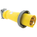 HBL360P4W - Hubbell 60A 125V 2-Pole 3-Wire Watertight Pin and Sleeve Plug - Essential Electric Supply