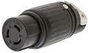 HBL3762C Hubbell Twist-LockÂ® Industrial Female Insulgrip Connector Body 50A 250V DC/600V AC 2-Pole 3-Wire - Essential Electric Supply