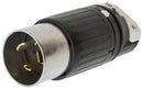 HBL3763C Hubbell Twist-LockÂ® InsulgripÂ® Male Plug 50A 250V DC/600V AC 2-Pole 3-Wire - Essential Electric Supply
