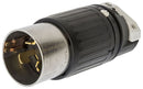 HBL3765C Hubbell Twist-LockÂ® Male InsulgripÂ® Plug 50A 250V DC/600V AC 3-Pole 4-Wire Grounding - Essential Electric Supply