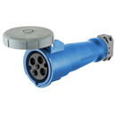 HBL4100C9W - Hubbell 100A 250V 3-Phase 3-Pole 4-Wire Watertight IEC Pin and Sleeve Connector - Essential Electric Supply