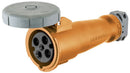 HBL430C12W Hubbell Industrial Grade IEC Pin and Sleeve Connector 30A 125/250V 3-Pole 4-Wire Grounding - Essential Electric Supply