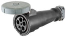 HBL460C5W Hubbell IEC Pin and Sleeve Devices Connector 60A 600V 3-Pole 4-Wire - Essential Electric Supply