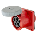 HBL460R7W - Hubbell 60A 3-Pole 4-Wire 480V Watertight Pin & Sleeve Receptacle - Essential Electric Supply